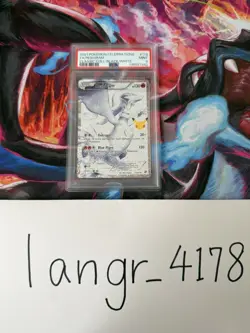 Reshiram 113 2021 Pokemon Celebrations Classic Collection Black and White PSA 9 - Image 3