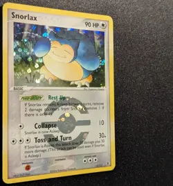 Pokemon EX FIRERED&LEAFGREEN - #15/112 Snorlax - Reverse Holo - ENG - Near Mint - Image 5