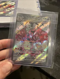 Pokemon TCG Charizard EX 074 Black Star Promo SVP Near Mint Condition - Image 1