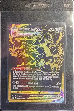 Eternatus VMAX Full Art Gold SV122/SV122 Pokemon TCG Shining Fates Shiny Vault - Image 4