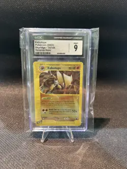 Kabutops Pokemon Reverse Holo Skyridge 2003 #14/144 CGC Mint 9 - Image 1