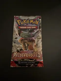 Heavy 22.32g Pokemon Sealed Paldea Evolved Booster Pack - Image 2