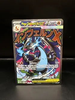 Pokemon TCG Mega Charizard X ex Black Star Promo MEP 023 Holo UPC Raw Near Mint - Image 3
