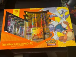 Pokemon TCG Reshiram & Charizard - GX Tag Team Premium Collection Evolving Skies - Image 1