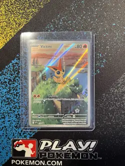 Victini 208 Pokemon SVP Scarlet Violet Promo 2025 NM - Image 1