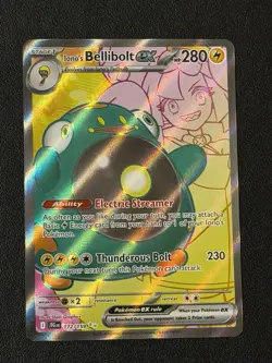 Pokemon Iono's Bellibolt ex 172/159 Sv09: Journey Together Ultra Rare Holo - Image 1