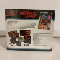 Pokemon TCG Destined Rivals ETB Elite Trainer Box New Sealed - small tear - Image 3