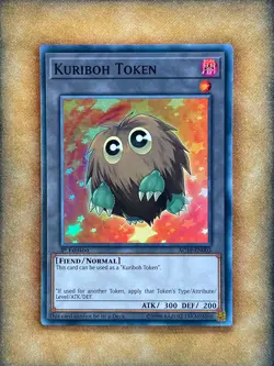 Yugioh Kuriboh Token AC19-EN003 Super Rare 1st Ed NM - Image 1