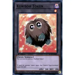 YUGIOH Kuriboh Token AC19-EN003 1st edition Super Rare Light-played LP - Image 1