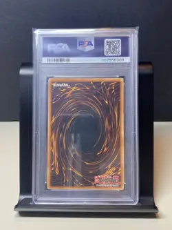 Yu-Gi-Oh! TCG Gaia The Dragon Champion LOB-125 Unlimited Secret Rare PSA 7 - Image 2