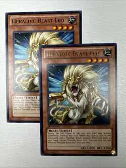 X2 Heraldic Beast Leo CBLZ-EN017 Rare NM Cosmo Blazer Yugioh - Image 1
