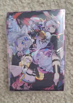 60ct YuGiOh Foil Sleeves Maliss Dormouse Chessy Cat White Rabbit Crypter 63x90mm - Image 1