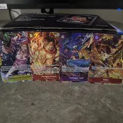 One Piece TCG | Illustration Boxes Vol. 5 & Vol. 6 Promo Set Brand New NM D - Image 1