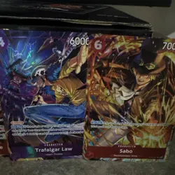 One Piece TCG | Illustration Boxes Vol. 5 & Vol. 6 Promo Set Brand New NM D - Image 3