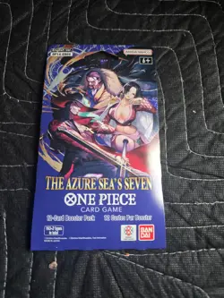 One Piece OP14 The Azure Sea’s Seven Sleeved Booster Pack Lot Of 10 - Image 2