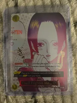 One Piece Alt Art You'll Frighten Me NM Or Better English - Image 1