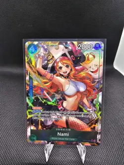 IN HAND! English One Piece CCG Nami Alt Art OP14-031 The Azure Sea's Seven NM - Image 1