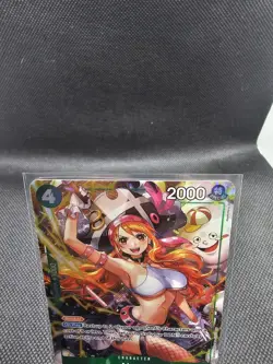IN HAND! English One Piece CCG Nami Alt Art OP14-031 The Azure Sea's Seven NM - Image 3