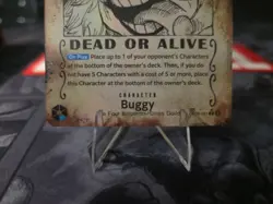 One Piece Buggy Wanted Poster SP OP09-051 Emperors in the New World FLAWLESS! - Image 4
