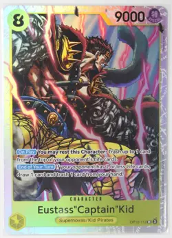 Eustass"Captain"Kid (Reprint) OP10-112 SR One Piece Foil NEW Premium Best Vol 2 - Image 1
