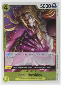 Basil Hawkins (Reprint) OP10-109 R One Piece Foil NEW Premium Best Vol 2 - Image 1