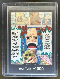 2023 One Piece Card Game Wings of Captain OP06 Don Card Nefeltari Vivi Foil - Image 1