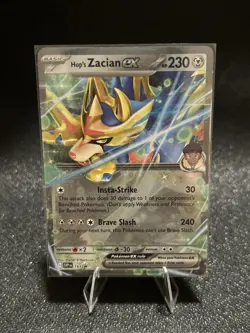 Hop's Zacian ex SVP193 Sv: Scarlet & Violet Promo Cards Holo - Image 1