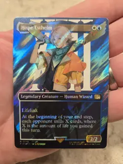 MTG English Hope Estheim (Borderless) (Surge Foil) NM Foil - Image 1