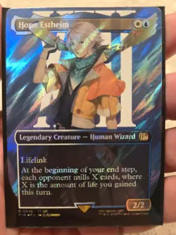 MTG English Hope Estheim (Borderless) (Surge Foil) NM Foil - Image 2