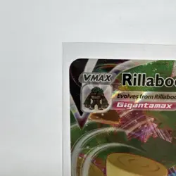 Rillaboom Vmax 023/264 Fusion Strike Full Art Ultra Rare Pokemon Mint Card - Image 2