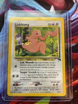 Pokemon Card - Lickitung Southern Islands 16/18 - Image 1