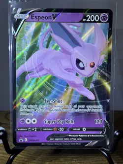 Espeon V SWSH201 SWSH: Sword & Shield Promo Cards Holo - Image 1