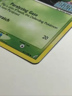 Pokemon TCG Treecko EX Crystal Guardians 67/100 Reverse Holo Card Stamped - Image 2