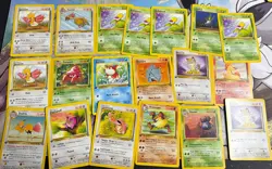vintage pokemon 1st edition Jungle Lot Bundle 19 Cards - Image 1