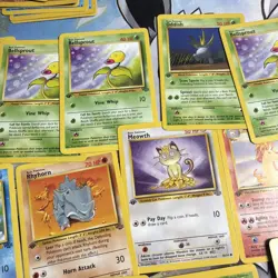 vintage pokemon 1st edition Jungle Lot Bundle 19 Cards - Image 4