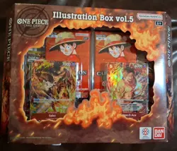 Bandai One Piece Card Game - Illustration Box vol. 5 w/ PRB-02 & OP-13 - Sealed - Image 2