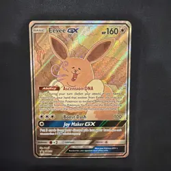 2019 Pokemon EEVEE GX Holo SM233 Sun & Moon Back Star Promo Textured Card NM LP - Image 1