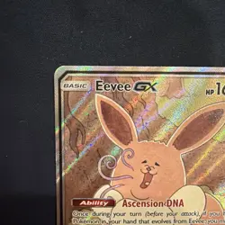 2019 Pokemon EEVEE GX Holo SM233 Sun & Moon Back Star Promo Textured Card NM LP - Image 2