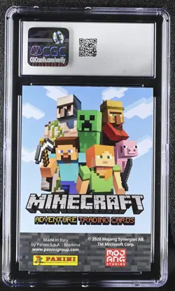 Ender Dragon Minecraft Adventure Trading Cards 19/230 NM CGC 8.5 - Image 2
