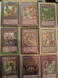 Yugioh Binder Lot. Over 400 Cards - Image 1