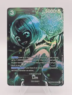 Bandai Lim OP09-037 Super Rare SP Odyssey Character One Piece Card Game English - Image 1