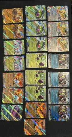 Mixed Lot Of 22 Destined Rivals EX Pokemon Cards English/japanese - Image 1