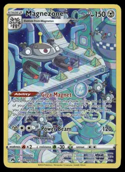 Pokemon Cards Magnezone GG18/GG70 Crown Zenith Galarian Gallery Holo NM - Image 1