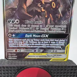 Umbreon & Darkrai GX SM241 NM Tag Team Black Star Promo 2020 Pokemon Card - Image 4