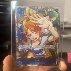 Nami OP09-050 Let's Get Started Campaign Promo ONE PIECE Card Near Mint - Image 1