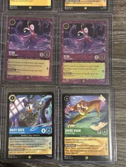 (9)Disney Lorcana Mixed Set Epic, Legendary, Promo and Foil 9 Card Lot - Image 4