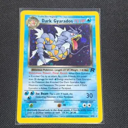 Dark Gyarados - 8/82 - Holo Rare - Team Rocket - Pokemon Card - LP - Image 1
