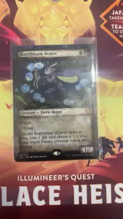 Bitterbloom Bearer (Showcase) Lorwyn Eclipsed Foil Comes With Non Foil Card2x - Image 3