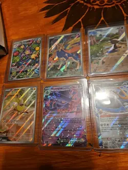 Pokemon Phantasmal Flames 13 Card Full Art & Ex Lot Incl Zacian, Cooper, Yamper - Image 2