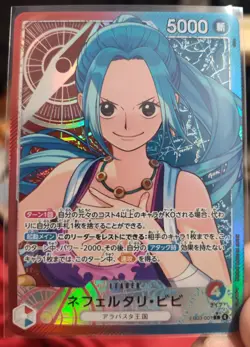 Nefeltari Vivi EB03-001 L Parallel Heroines Edition ONE PIECE Card Japanese - Image 1